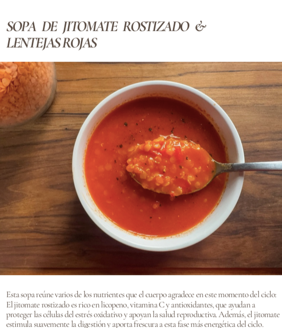 Alimentación Ciclica: Tu guía completa de hierbas, alimentos & fases de tu ciclo