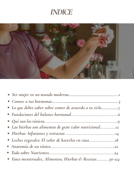 Mujer Ciclica: Alimentación, hierbas y salud hormonal para cada fase de tu ciclo