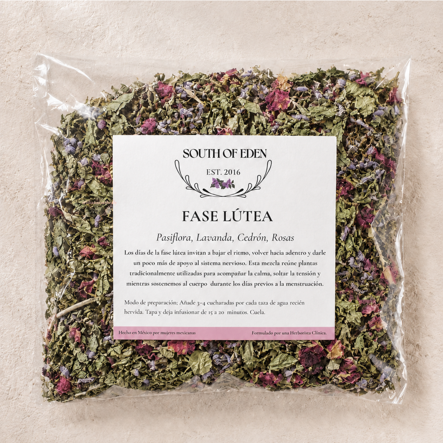 Infusión Fase Lútea